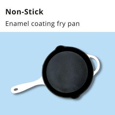 El esmalte multifuncional cubrió el sartén los 26cm para cocinar que acampaba