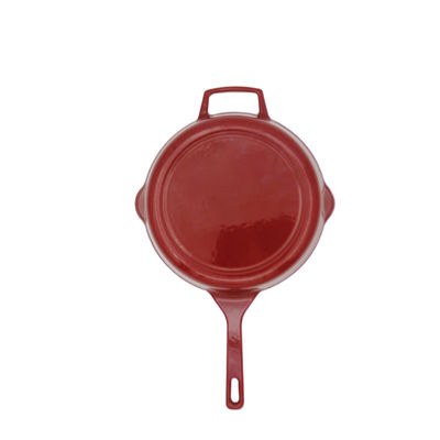 El esmalte multifuncional cubrió el sartén los 26cm para cocinar que acampaba