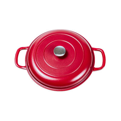 3L diseño de circulación del uno mismo holandés de Oven Non Stick Dutch Oven del arrabio