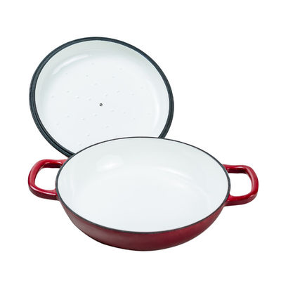 3L diseño de circulación del uno mismo holandés de Oven Non Stick Dutch Oven del arrabio