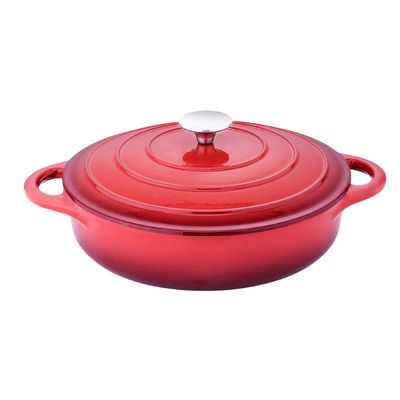 Cocinero Enameled Oval Dutch Oven With Lid Size los 30cm 4.2/5.5kg