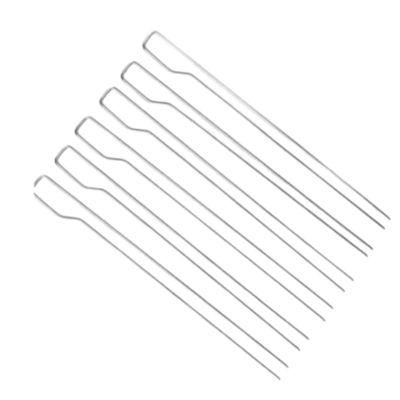 29,2 de los X el Cookware que acampaba 2.8CM fijó la bifurcación del kebab de la carne de la parrilla de la aguja de la BARBACOA 6Pcs