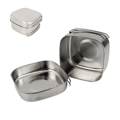 Acero 4pcs/Set del OEM y del ODM Stanley Camping Cooking Set Stainless