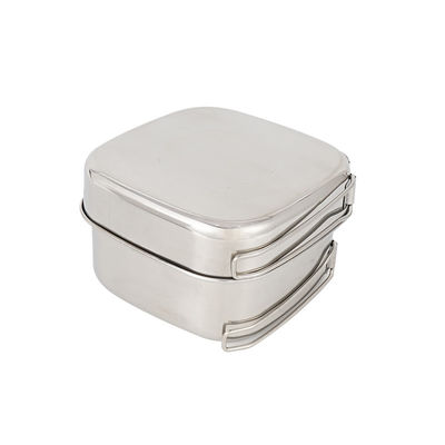 Acero 4pcs/Set del OEM y del ODM Stanley Camping Cooking Set Stainless