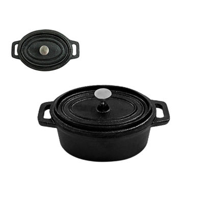 Matt Blake Cast Iron Casserole 4.5/7.2 cuartos de galón con la capa pre sazonada