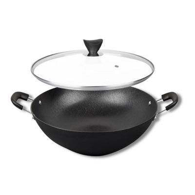 wok chino Pan Large Bottom For Easy de los 40/42cm que cocina BSCI/SGS