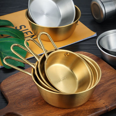 El Cookware de acero inoxidable 304 fija el cuenco para servir Makgeolli