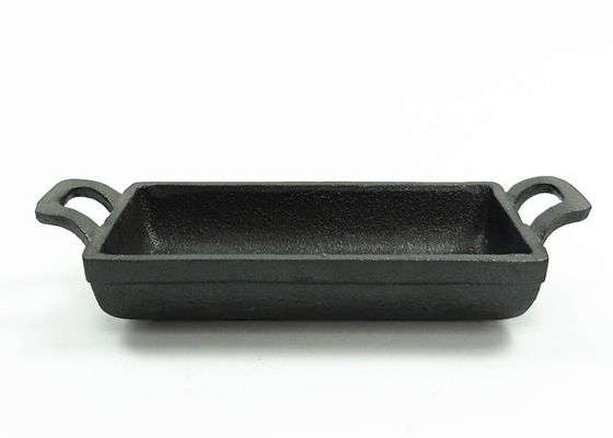 Capacidad rectangular de la extra grande de la cacerola BSCI de la plancha de la parrilla con diseño profundo