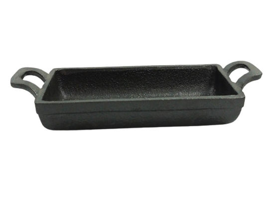 Capacidad rectangular de la extra grande de la cacerola BSCI de la plancha de la parrilla con diseño profundo