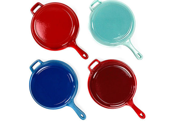 Sartén de encargo BSCI/SGS/ISO9001 de la cazuela del arrabio 3.2Qt