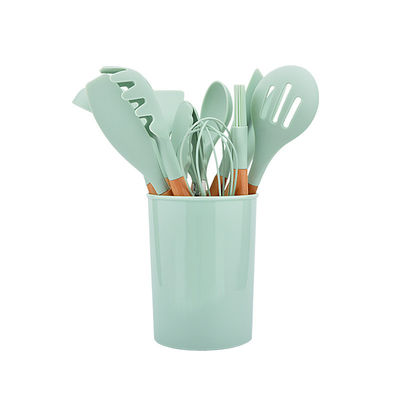Sistema del utensilio de la cocina del silicón de los accesorios del Cookware de la cocina del OEM BSCI