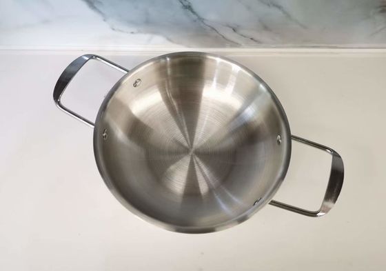 El Cookware de acero inoxidable de la astilla fija el pote de acero inoxidable de la categoría alimenticia 304