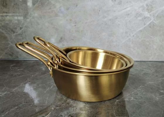 El Cookware de acero inoxidable 304 fija el cuenco para servir Makgeolli