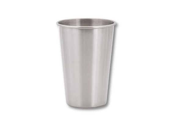 Cuatom plata 304 de acero inoxidable de las tazas de los conjuntos de lavaplatos seguro a prueba de arañazos