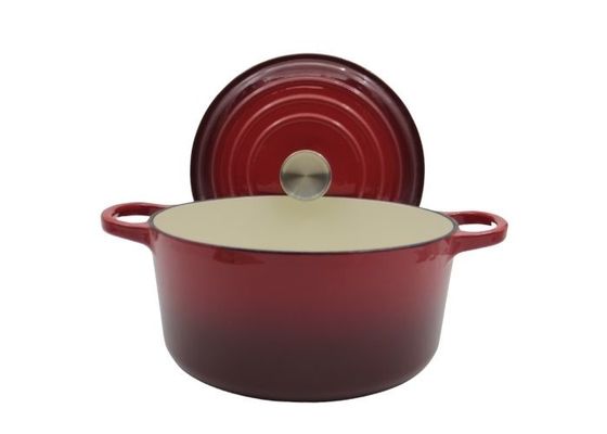 Arrabio Stew Pot For Kitchenware de la cazuela del arrabio del esmalte