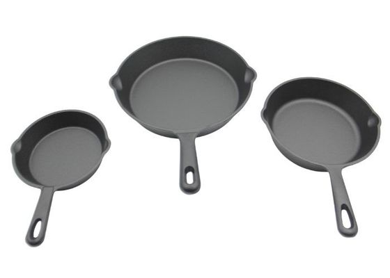 arrabio del 16cm que fríe a Pan Deep Cast Iron Skillet para sofreír