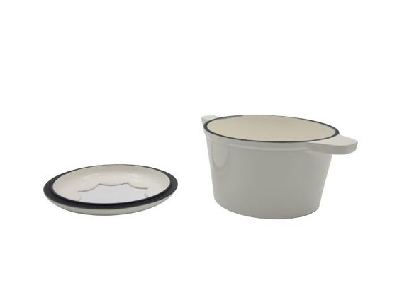 Potes de encargo de la &quot;fondue&quot; de queso del revestimiento esmaltado palillo de 1,5 cuartos de galón no