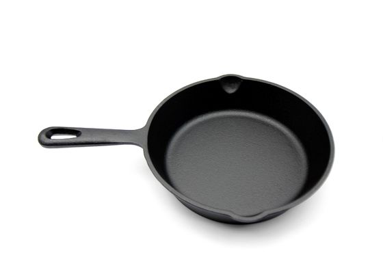 La sartén del arrabio de 6/8/10 pulgada pre sazonada para el fiador, Sauté, cuece toda la estufa
