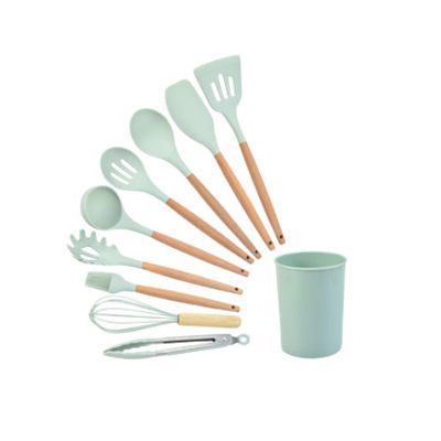 Sistema del utensilio de la cocina del silicón de los accesorios del Cookware de la cocina del OEM BSCI