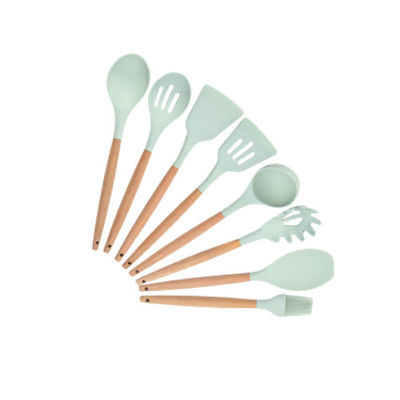Sistema del utensilio de la cocina del silicón de los accesorios del Cookware de la cocina del OEM BSCI