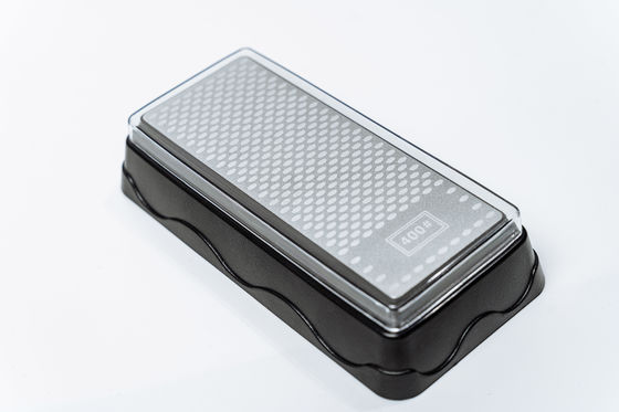 arena de doble cara de 1.Premium Diamond Knife Sharpener-400/1000 para reparar y volver a afilar