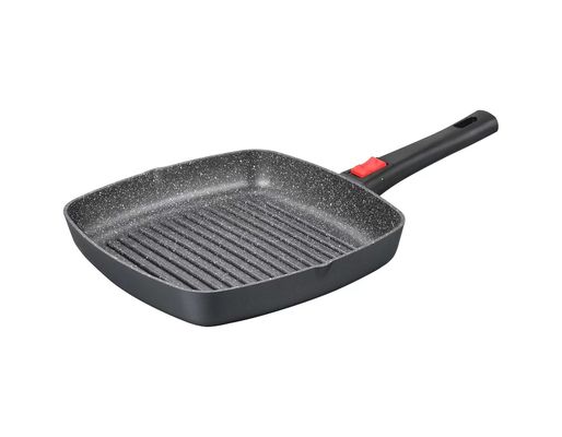 Pote de aluminio del palillo versátil para el negro de Cooktops de la inducción