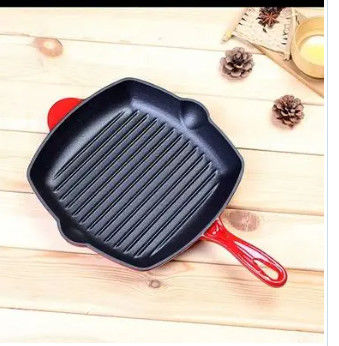 7 pedazos sistemas del Cookware del arrabio esmaltaron para interior y al aire libre