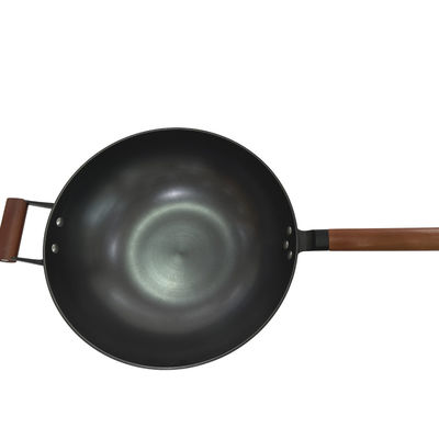 Sartén china del arrabio de la cocina del hogar de BSCI que cocina el wok Pan Non Stick los 32cm