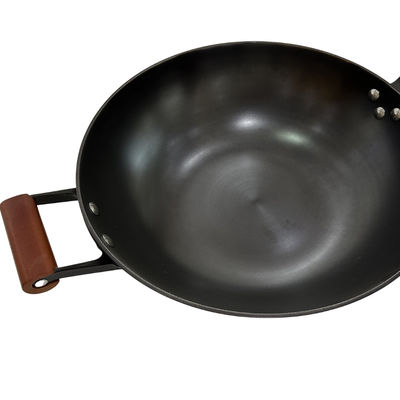 Sartén china del arrabio de la cocina del hogar de BSCI que cocina el wok Pan Non Stick los 32cm