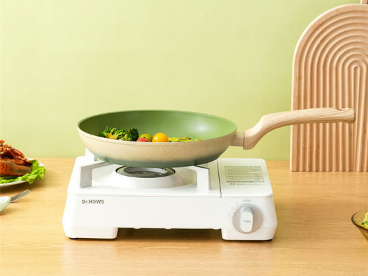 La cacerola de aluminio superior 10Inch de la crepe no se pega con la manija desmontable