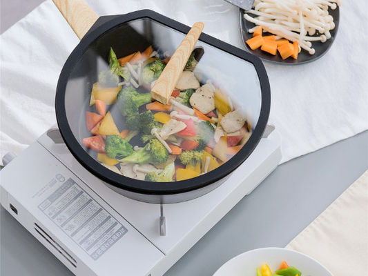 Sartén 13Inch de Safe Non Stick del lavaplatos con la capa de cerámica