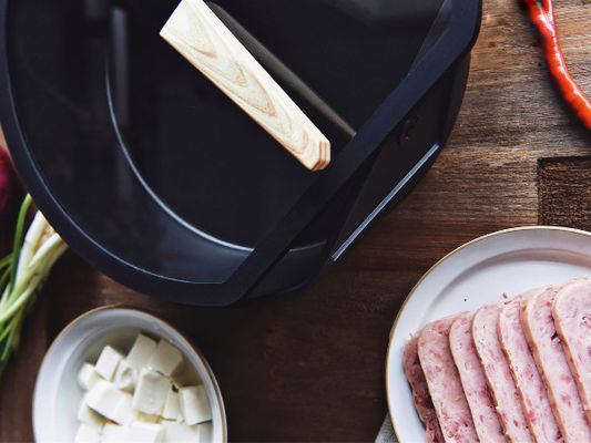 Capa de cocinar sana de Pan Non Stick With Titanium de la sartén del arrabio 10Inch