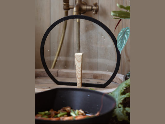 Cacerola de aluminio ligera 12Inch de la crepe con no negro de capa del palillo