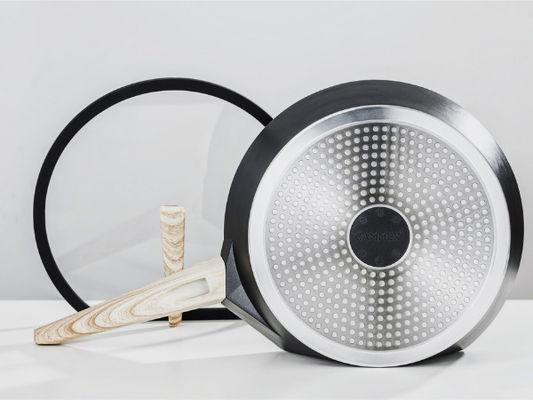 Sartén de aluminio ligero 10Inch con no la capa del palillo