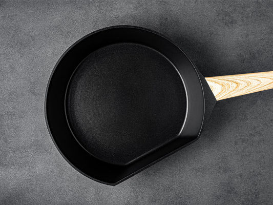 aluminio 10.25Inch que fríe a Pan Oven Safe With Silicone Handle