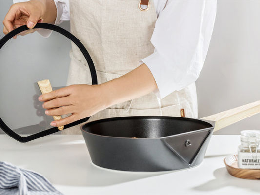 Sartén de aluminio ligero 10Inch con no la capa del palillo