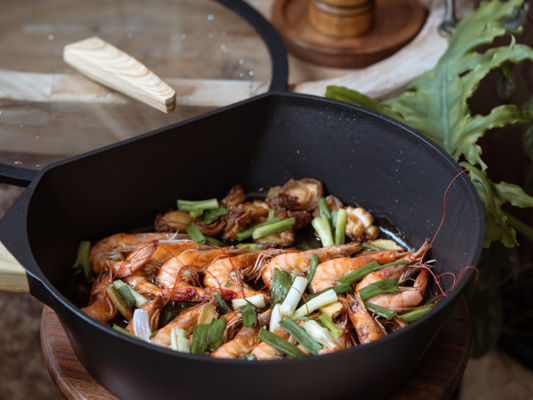 Sartén de aluminio 8Inch no del palillo versátil para la inducción Cooktops