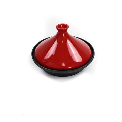 3,3 cuartos de galón esmaltaron el arrabio Tajine que cocinaba el pote Stovetop seguro