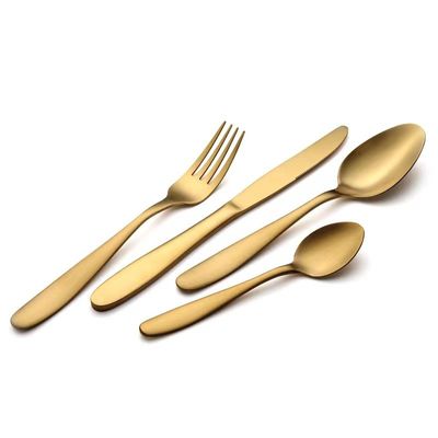 Bifurcación de acero inoxidable del cuchillo del artículo 304 y sistema de la cuchara para el uso del restaurante