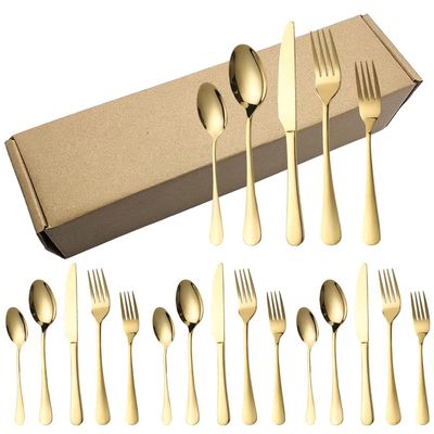 Bifurcación de acero inoxidable del cuchillo 304 y sistema de la cuchara para la cena exquisita