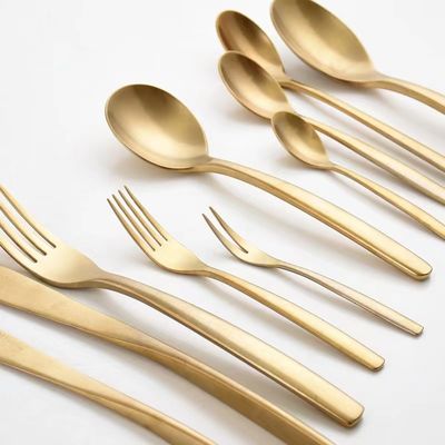 Bifurcación de acero inoxidable del cuchillo del artículo 304 y sistema de la cuchara para el uso del restaurante
