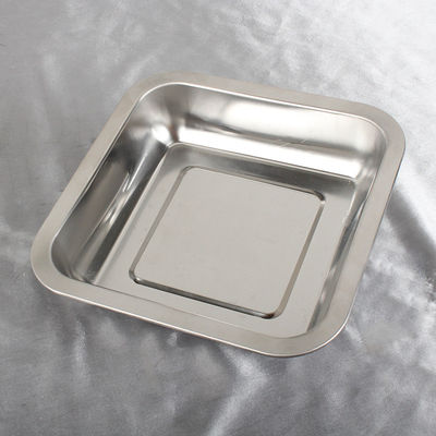 Placa de alimentos de acero inoxidable de seguridad horno liso pulido 60 * 60 * 2cm