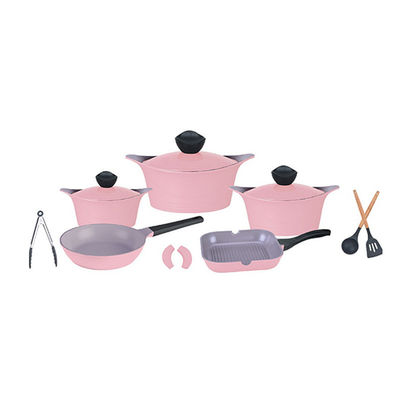 Conjunto de olla de cocina directa de la fábrica, cacerolas y sartenes de cocina, cocinas