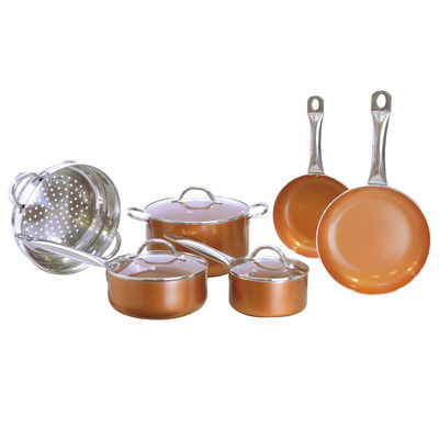 Conjunto de utensilios de cocina de alta calidad de aluminio fundido de 11 piezas