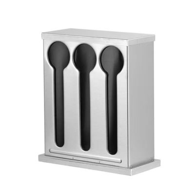 Dispositivos de cocina Desagüe de almacenamiento de acero inoxidable para cuchillo de cuchara