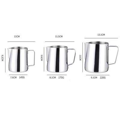 Taza de café de acero inoxidable 304 con escala