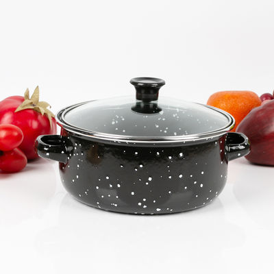 Conjunto de cacerola de aluminio de orejas dobles de 5 piezas para cocinas modernas