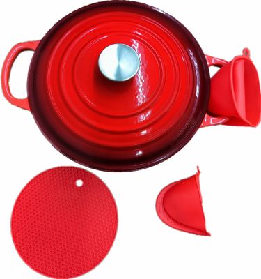 Esenciales de la cocina: Montones de silicona resistentes al calor para horno y soportes de macetas