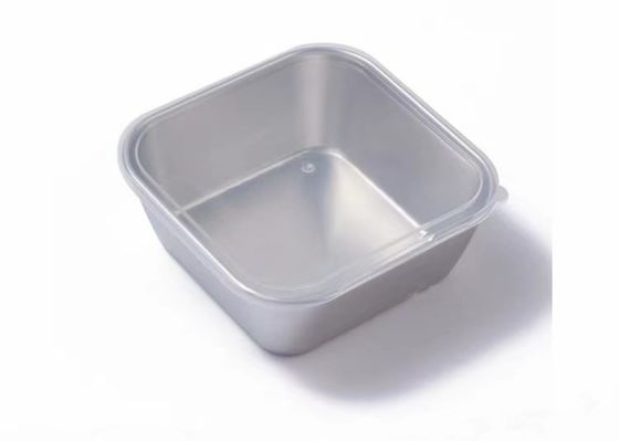 Contenedores de acero inoxidable a prueba de fugas con tapas para almacenamiento de alimentos