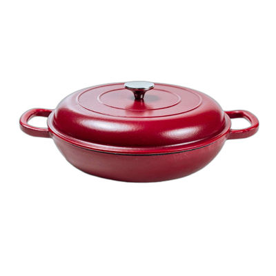 3L diseño de circulación del uno mismo holandés de Oven Non Stick Dutch Oven del arrabio